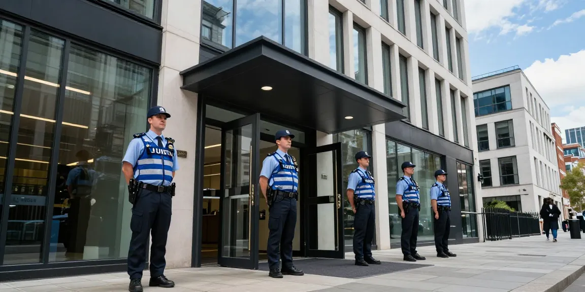 Trusted security guards providing professional protection services in London.