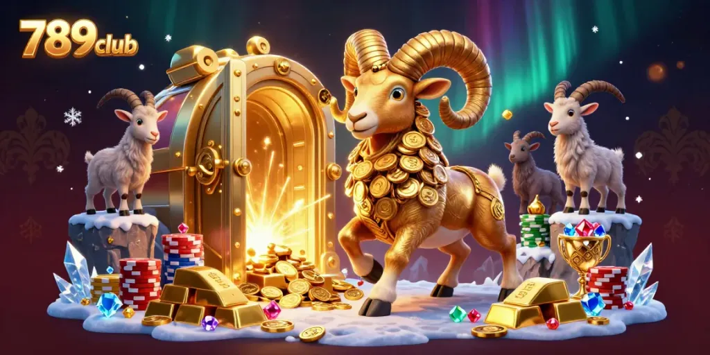 Experience thrilling gold rush moments at 789club with dynamic and vibrant casino-themed visuals.