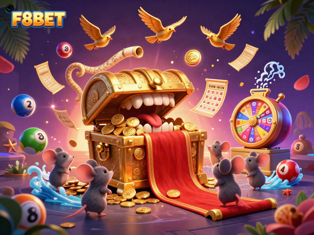 Engage in thrilling gameplay at F8BET casino, exploring dynamic lottery and prize elements.
