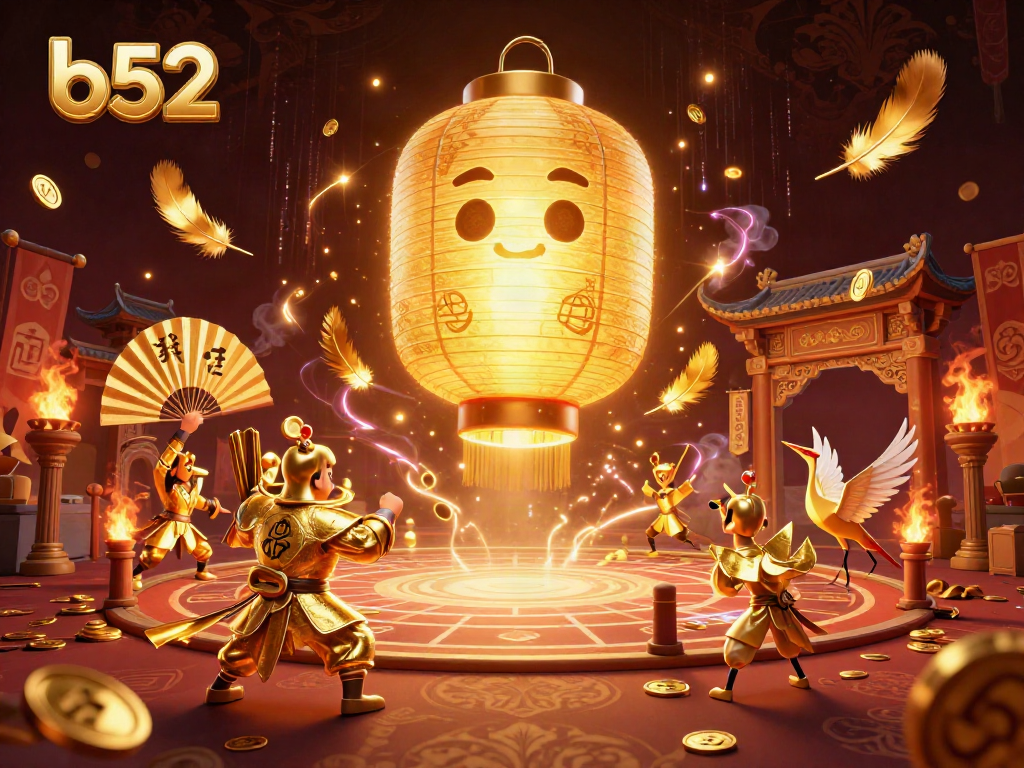 Engage in the thrilling b52 casino experience with dynamic characters and captivating elements.