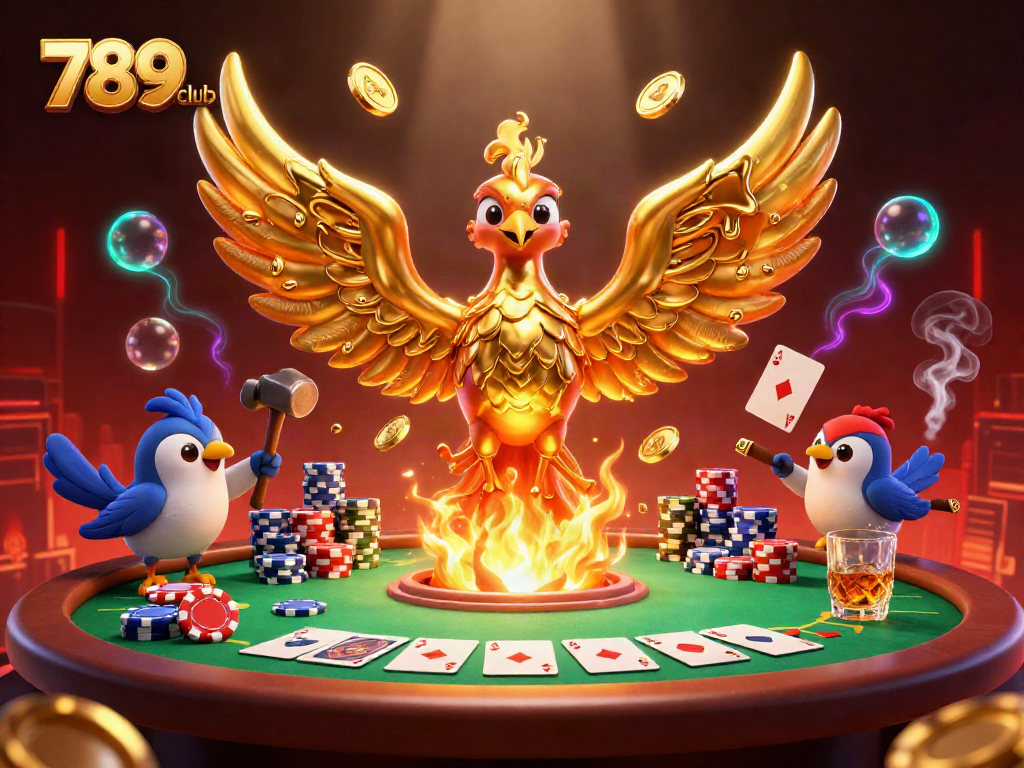 Experience excitement at 789club by playing as molten gold droplets turn into coins!