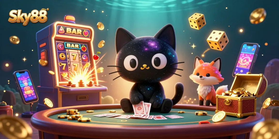 Engage with thrilling games at Sky88, where cosmic excitement meets winning opportunities!