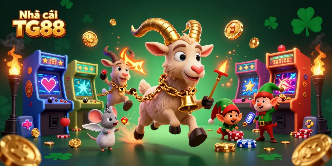 Experience the thrill at Nhà cái TG88 casino with 3D characters and exciting gaming elements.