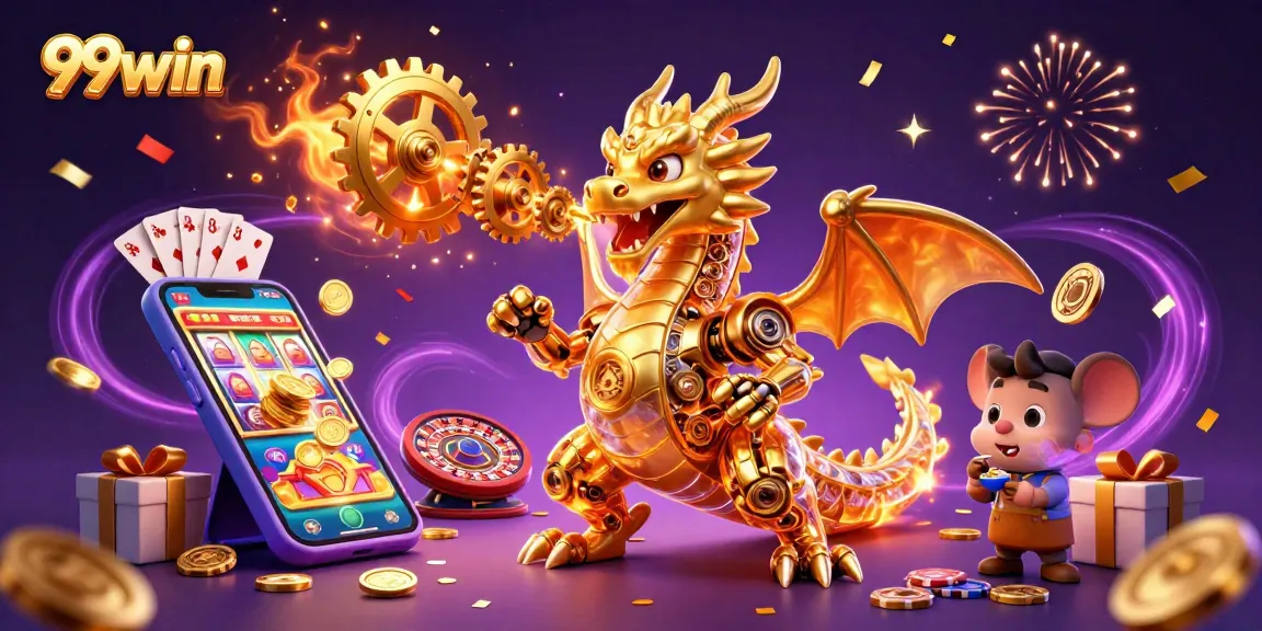 Experience thrilling wins at 99win with colorful slots and dynamic gaming elements!