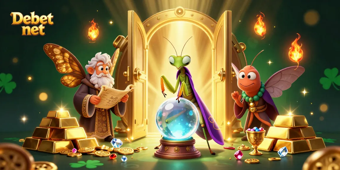 Experience gaming magic with Debet net as a fortune teller unveils hidden treasures.